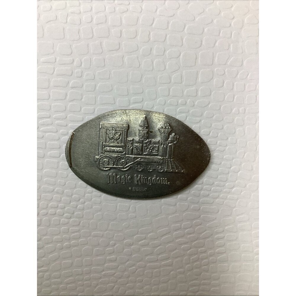 MAGIC KINGDOM MICKEY TRAIN, Pressed Quarter Elongated - Preloved